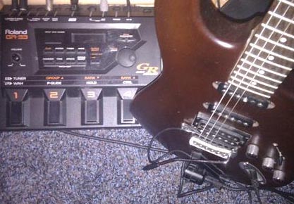 guitar pedal boss gr33 midi